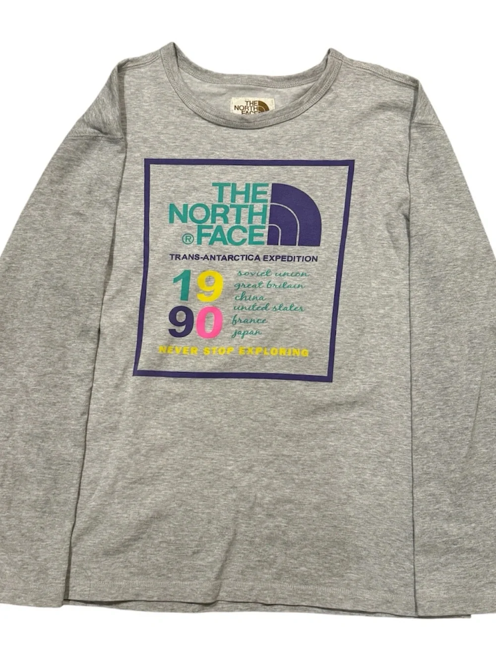 Vintage 1990 North Face Trans-Antarctica Long Sleeve